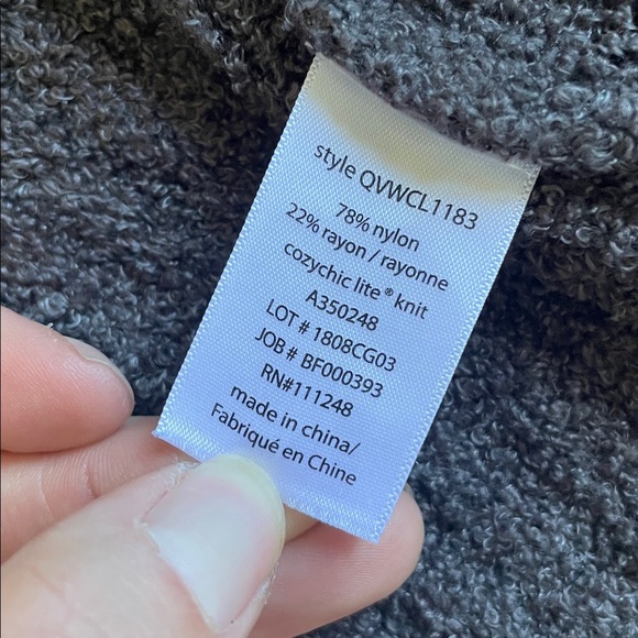 Barefoot Dreams Charcoal Cardigan - Picture 9 of 9